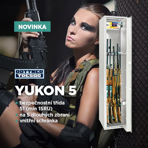 Skříň na 5 zbraní Yukon, S1, min 15 RU
