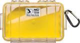 Peli™ Micro case 1040 žlutý s průhledným víkem prázdný