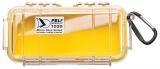 Peli™ Micro case 1030 žlutý s průhledným víkem prázdný