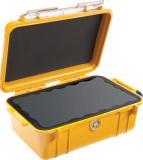 Peli™ Micro case 1050 žlutý s čirým víkem prázdný