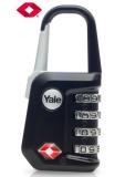 Yale TSA cestovní zámek kódovatelný, černý