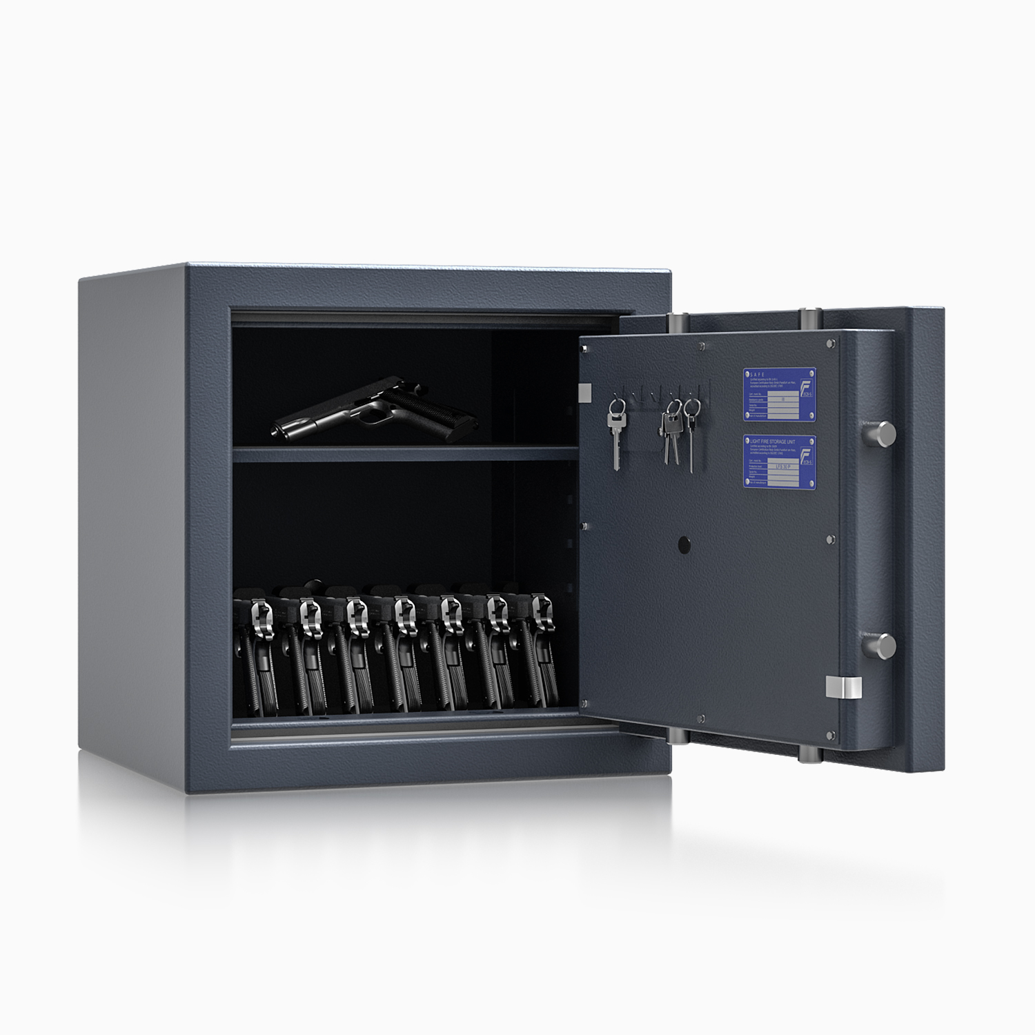 Trezor Safe4Gun 593301.11 KL, třída III, grafitově šedý