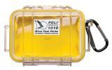 Peli™ Micro case 1010 žlutý s průhledným víkem prázdný