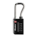 Master Lock Kombinační TSA visací zámek 4696EURDBLK černý, 35mm