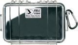 Peli™ Micro case 1050 černý s průhledným víkem prázdný