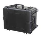 Megaline Odolný vodotěsný kufr TS 620/25 R, bez pěny, černý