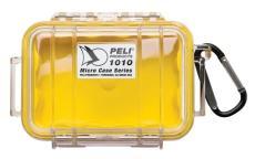 Micro case 1010 žlutý s průhledným víkem prázdný